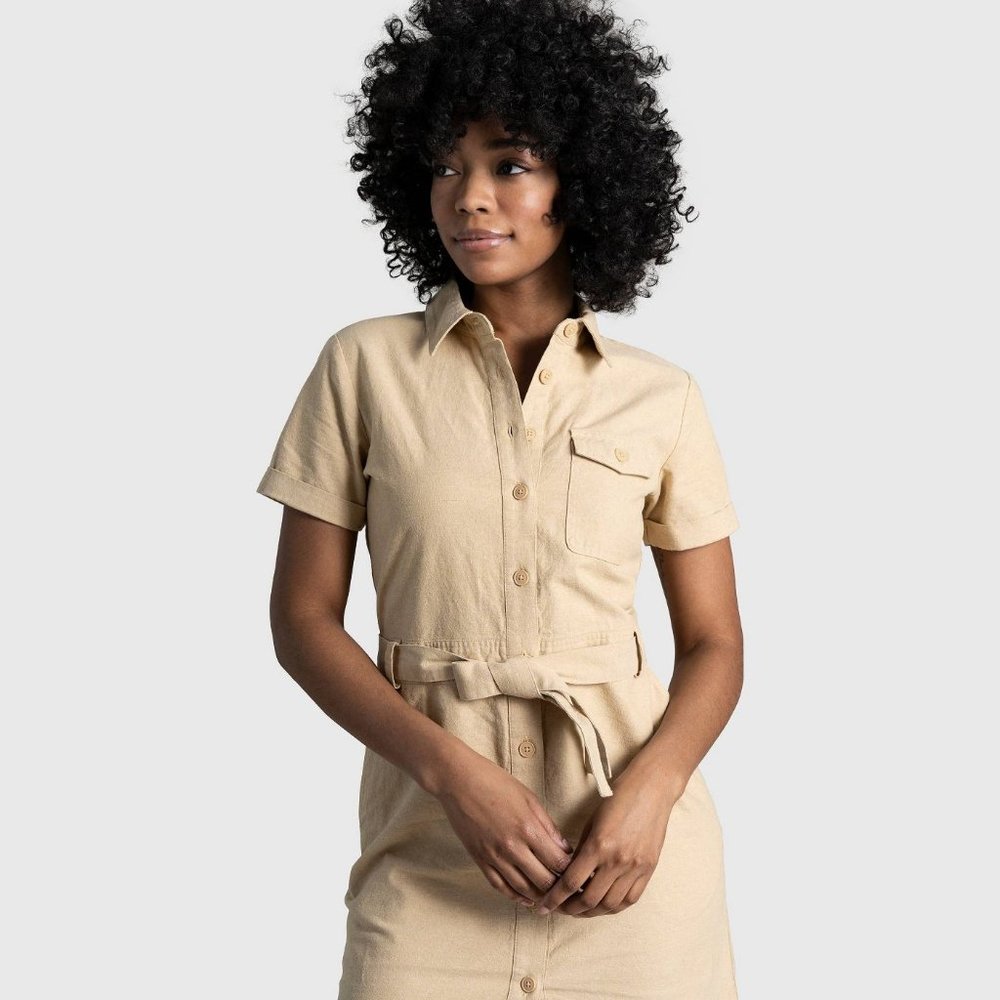 Women's United By Blue Organic Button-Down Shirt D